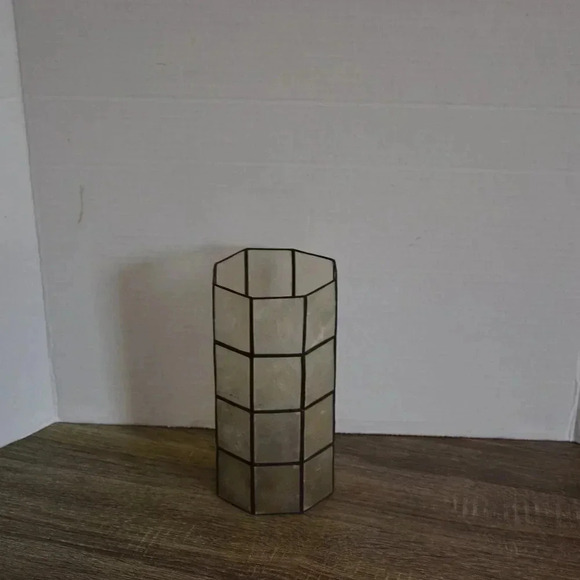 Vtg  Capiz Shell Shade - Picture 3 of 8